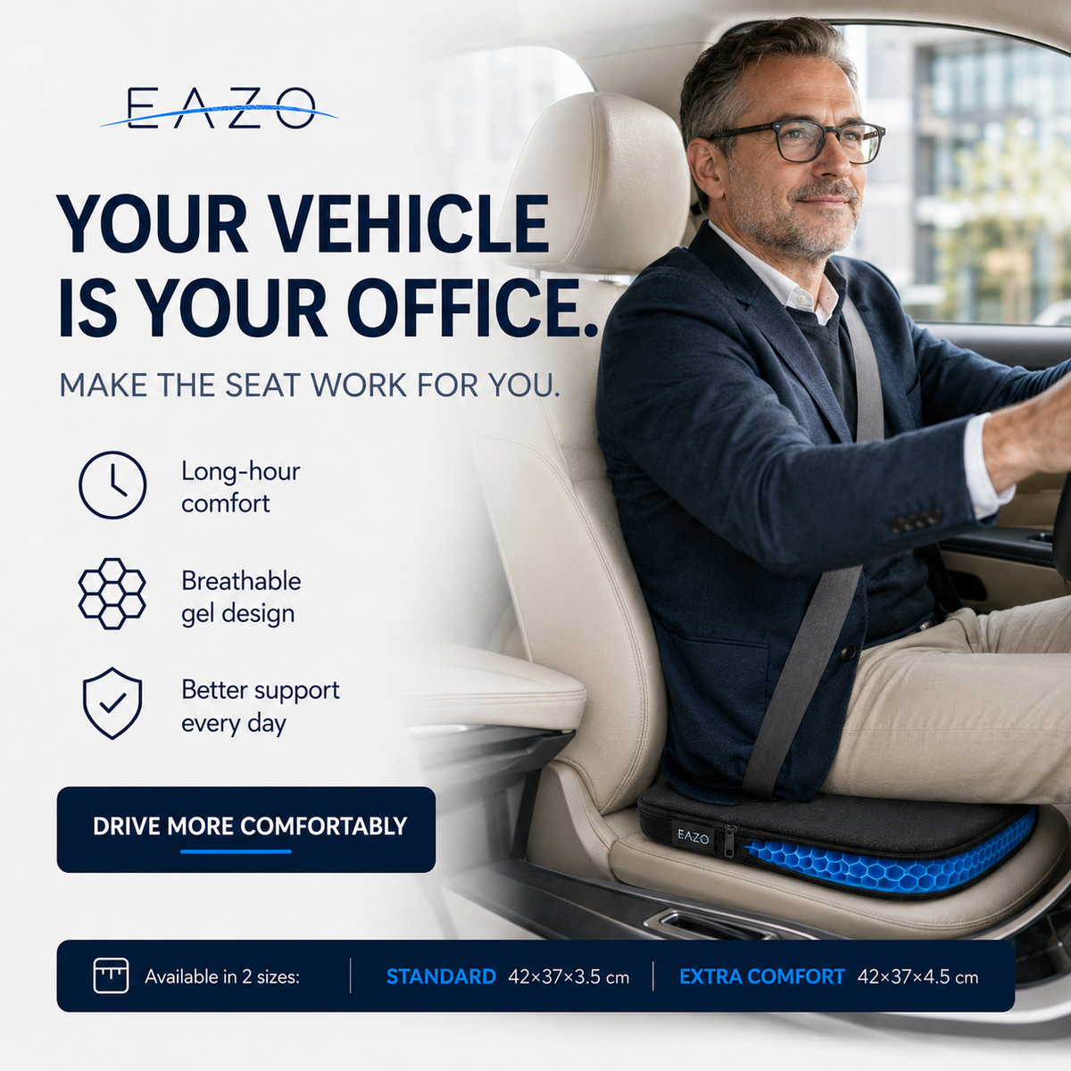 EAZO Air Grid Seat Cushion